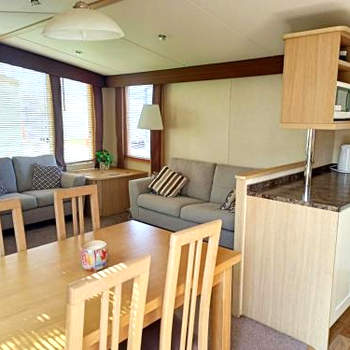 2 Bedroom Static Caravan C3 on quiet park near Talacre and Prestatyn