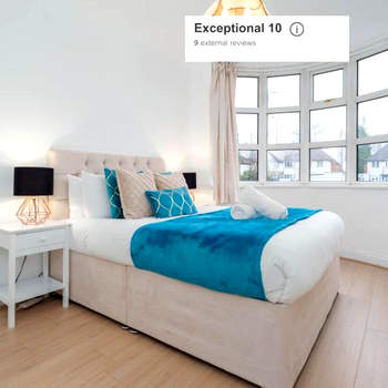 4 Bed House - Lots of Parking - Garden - Fast WIFI - Groups - Contractors - 802W