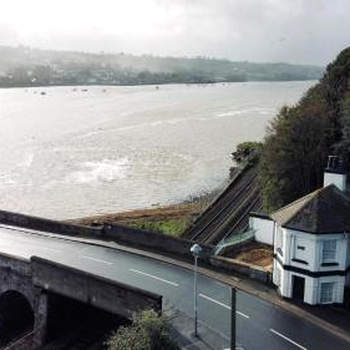 Historic 'Old Toll House' Shaldon Bridge