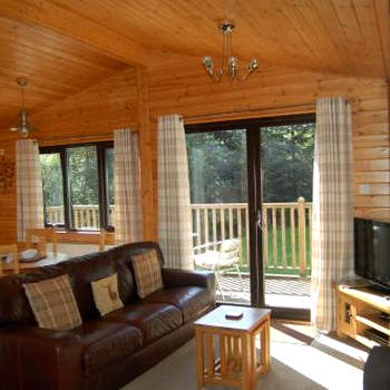 Luxury woodland Alder Lodge