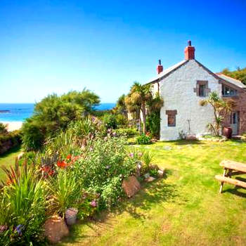 Tresillian, Stunning Spacious Cottage By Beach Sea-views Large Gardens