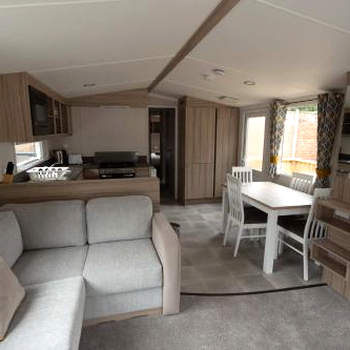 The Salmon Van - Beautiful, luxury static caravan