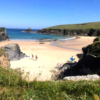 Trevone Bay Seaside Home For 4 - Close To Beach and Padstow