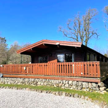 Beautiful Norwegian Lodge in Kippford with Garden Pass the Keys