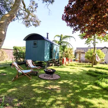 Shepherds Hut at The Hollies